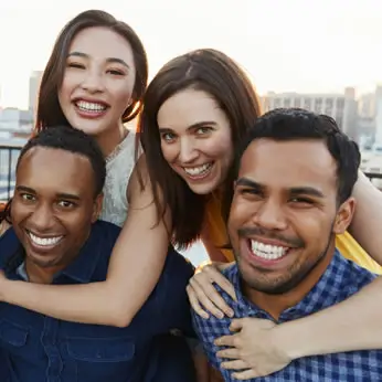 4 young people Image