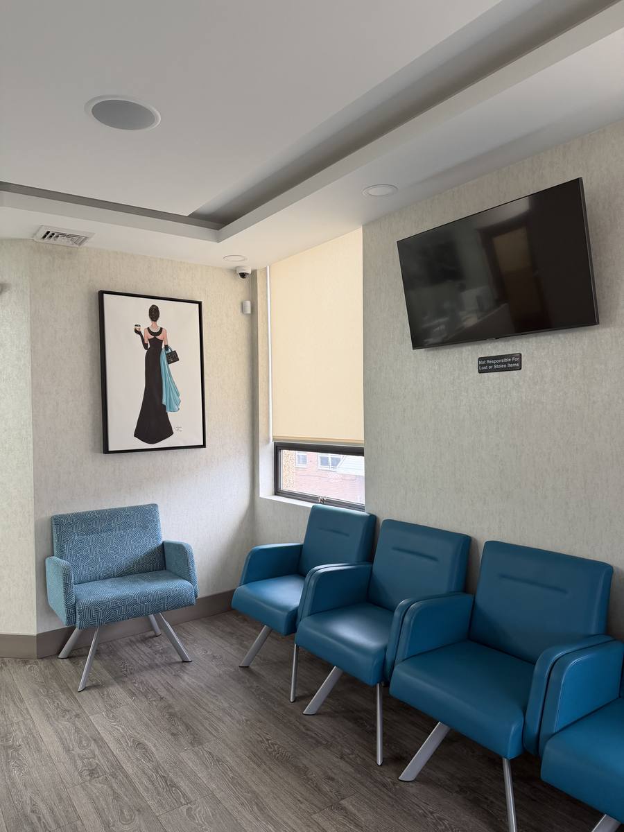 Legacy Oral Surgery Elizabeth NJ office waiting area