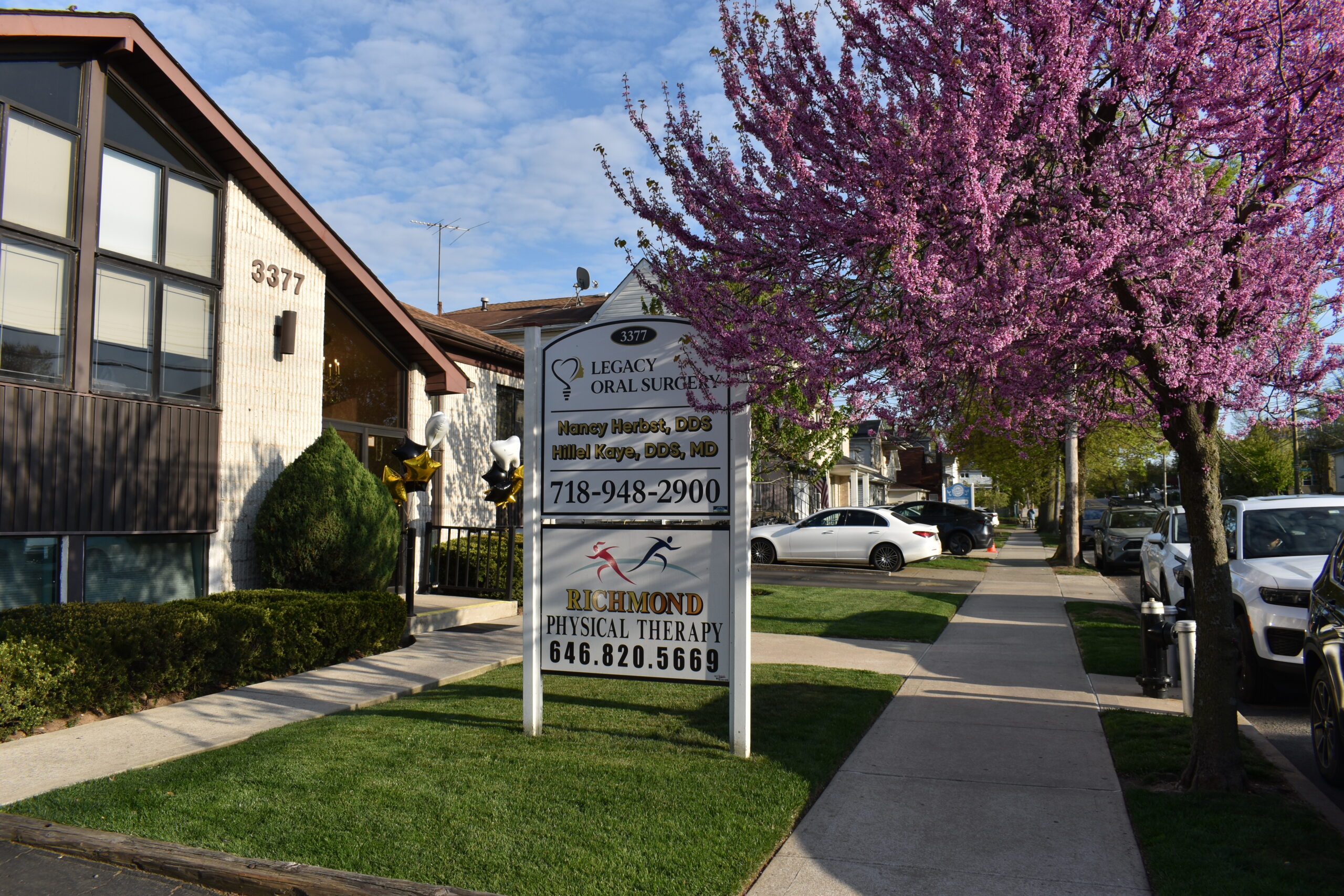 Legacy Oral Surgery Staten Island office building and sign